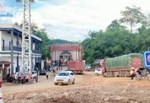 ချင်းရွှေဟော်နယ်စပ်တွင် ဂိတ်သစ် တိုးချဲ့နေ