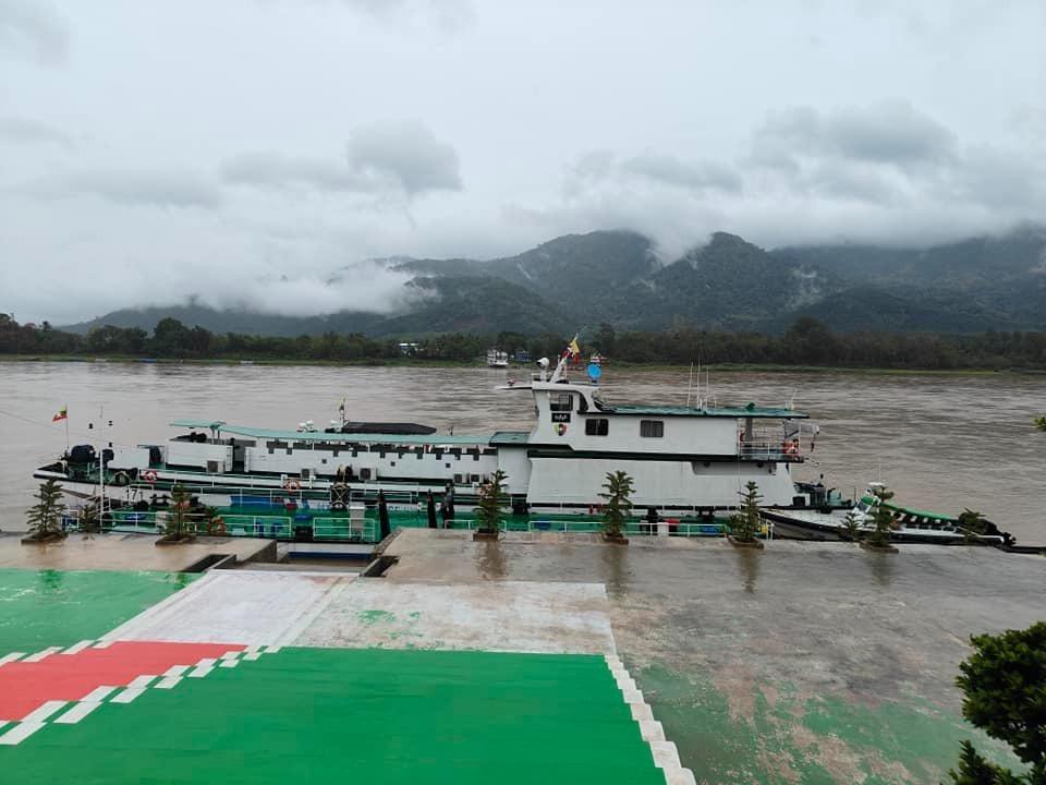 မြန်မာ-လာအို နယ်စပ် ဝမ်ပုံ-မိန်းမော ရေကြောင်းဖြတ်ကျော်မှုဂိတ်