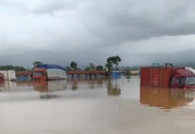 မူဆယ်-နမ့်ခမ်း မြစ်ဘေးရှိ ရပ်ကွက်များနှင့် လယ်ယာ၊ စိုက်ပျိုးမြေများ ရေမြှုပ်