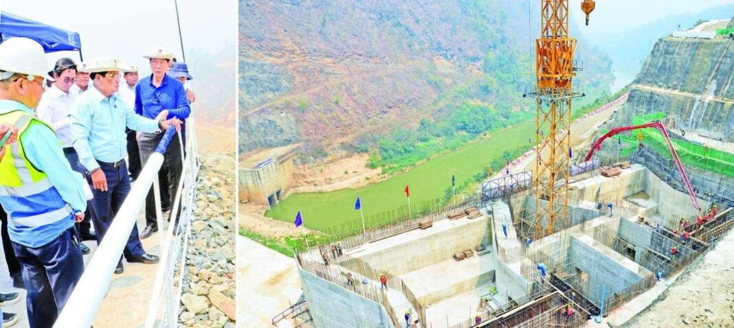 ကျောက်မဲမြို့နယ်ရှိ အထက်ရဲရွာ ရေအားလျှပ်စစ်စီမံကိန်း