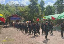 မိုင်းပျဉ်းမြို့နယ် စစ်တပ်၊ ပြည်သူ့စစ်ပူးပေါင်းတပ်ဖွဲ့နှင့် RCSS ထိတွေ့တိုက်ပွဲဖြစ်
