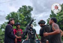 မိုးဗြဲအနောက်ခြမ်း ထိတွေ့တိုက်ပွဲကြောင့် လမ်းပိုင်းများ မသွားရန် သတိပေး