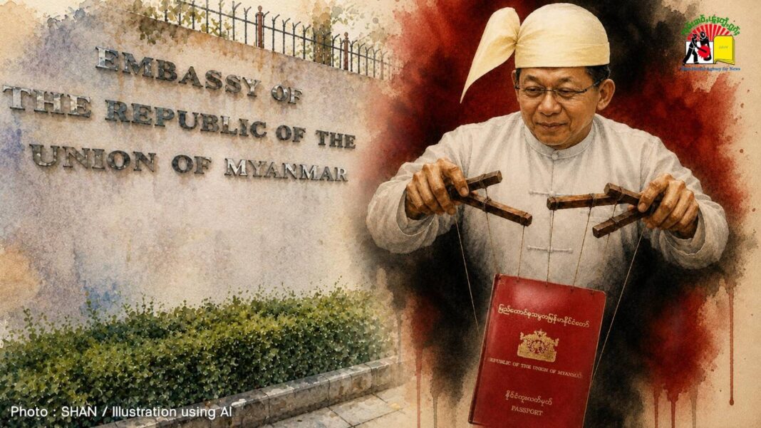 နိုင်ငံကူးပတ်စ်ပို ကြားက သောက